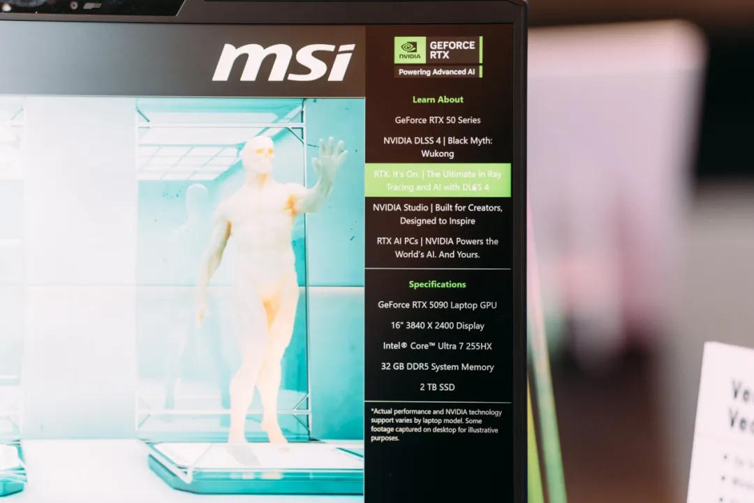 CES 2025 GeForce RTX 50