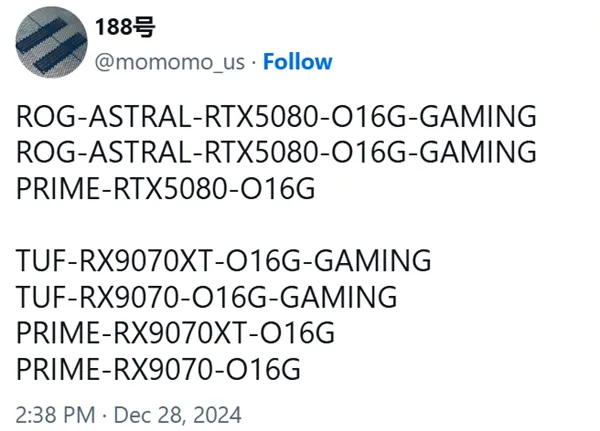 Nvidia RTX 5080