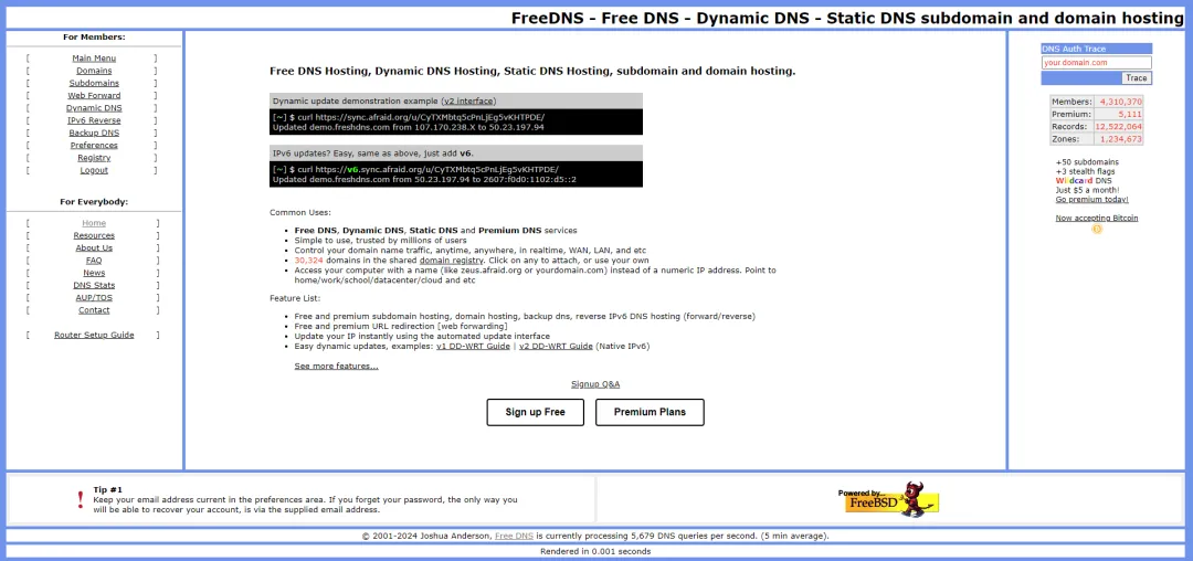 Dynamic Domain Name System