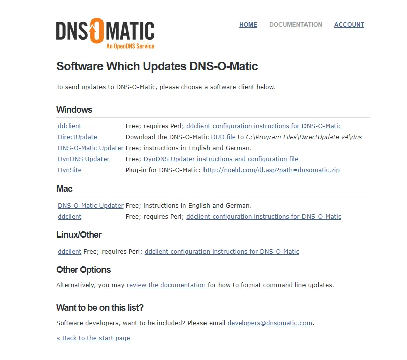 Dynamic Domain Name System